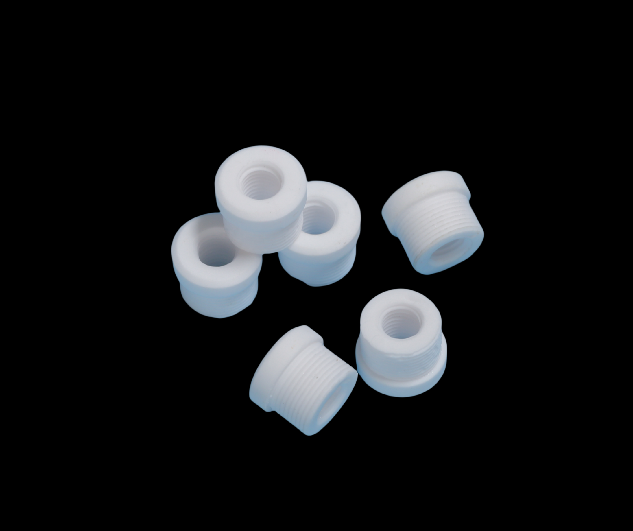 steatite ceramic head insulation porcelain bead high frequency porcelaintalc porcelain electrical ceramic threading bead612.png