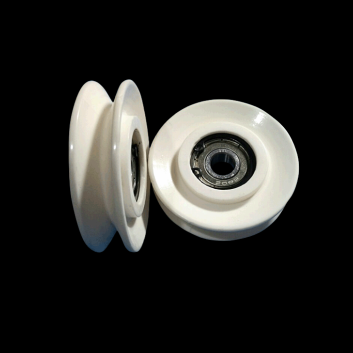 All-porcelain guide wheel strength hardness groove smooth outer diameter 5060 holes 8 Porcelain wheel outer diameter 27 mm, thickness 10 mm, inner hole 458 (6).png