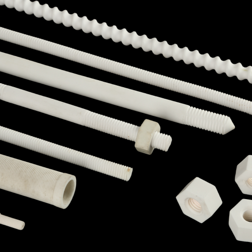 Ceramic rod/tube with screw/Nonstandard ceramic tube