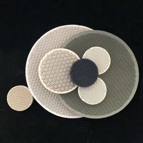 Honeycomb ceramic plate oven high temperature burning honeycomb porous ceramic plate cordierite SLATE ceramics