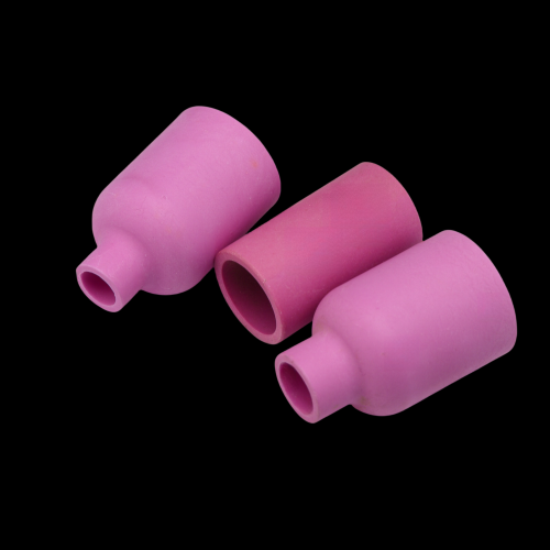 Manufacturers of argon arc welding gun porcelain nozzle accessories alumina ceramic protective cover shunt 95 porcelain protection porcelain nozzle